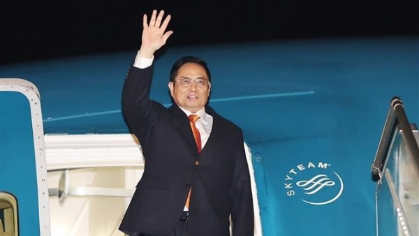 Prime Minister Pham Minh Chinh leaves on Europe tour