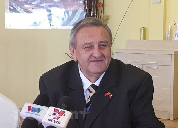 Honorary President of the Czech-Vietnamese Friendship Association Marcel Winter (Photo: VNA)