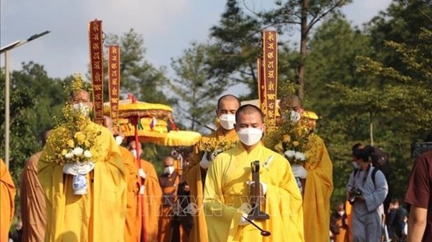 Cremation ceremony for Zen Master Thich Nhat Hanh held