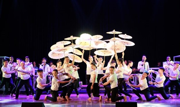 A folk art performance at a previous National Music Festival. (Photo: cand.com.vn)