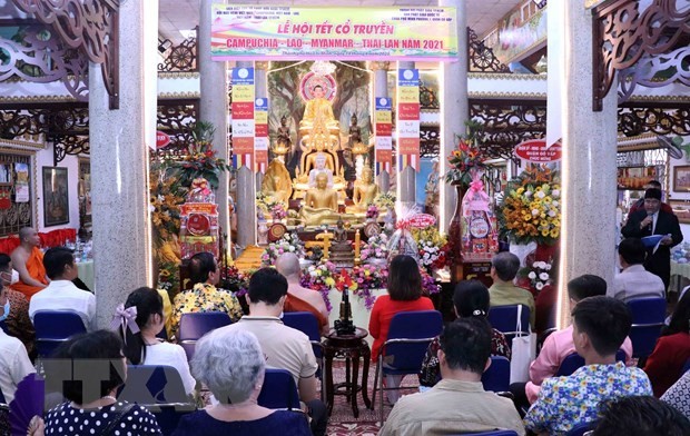 Traditional festivals of Laos, Thailand, Cambodia, Myanmar celebrated in HCM City. (Photo: VNA) Traditional festivals of Laos, Thailand, Cambodia, Myanmar celebrated in HCM City. (Photo: VNA)