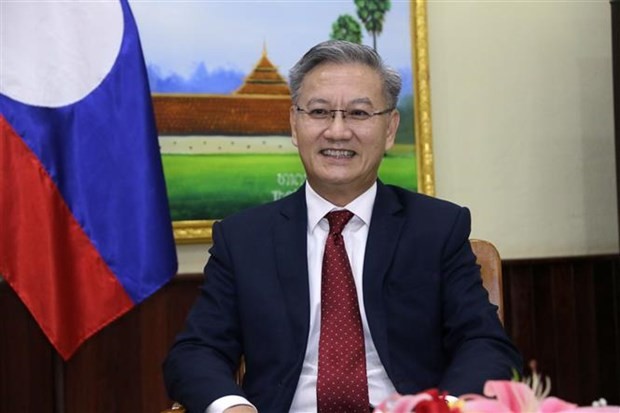 Thongsavanh Phomvihane, Head of the External Relations Committee of the Lao People’s Revolutionary Party (LPRP) Central Committee (Source: VNA)