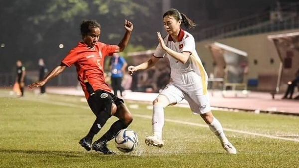 Asian football women's championship: Vietnam defeat Timor Leste for semi-finals berth