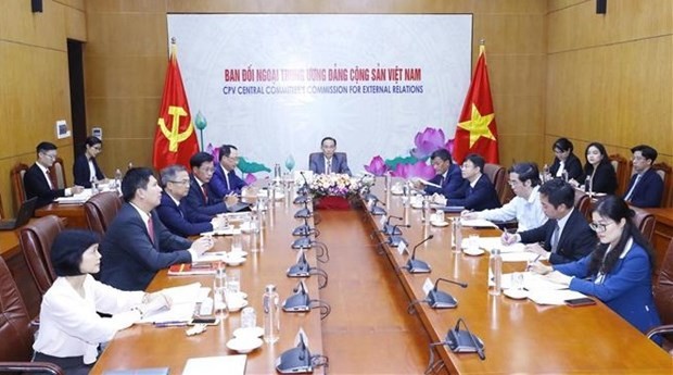 The Communist Party of China (CPC) and World Marxist Political Parties Forum was held virtually on July 28. (Source: VNA)