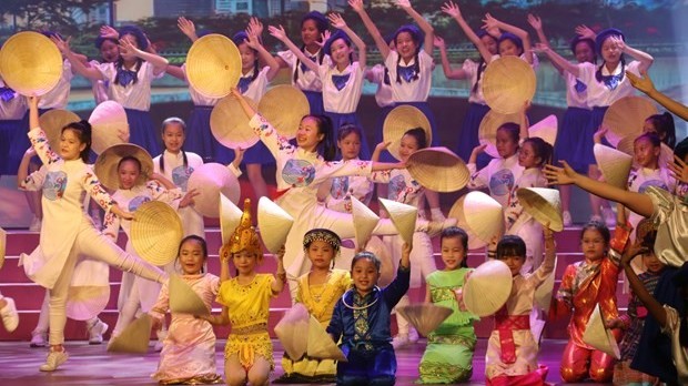 Cultural exchange held for children from Vietnam, Laos, Cambodia