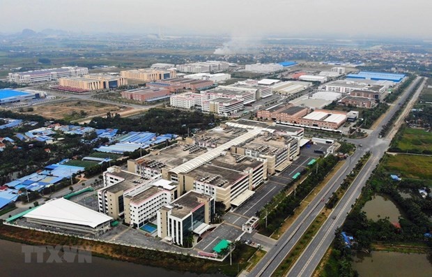 Part of the Vietnam - Singapore Industrial Park (VSIP) residential area in Hai Phong city (Photo: VNA)