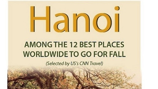 Hanoi among best places to go for fall: CNN