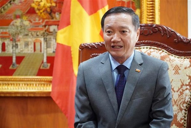 Vietnamese Ambassador to Laos Nguyen Ba Hung. (Photo: VNA)
