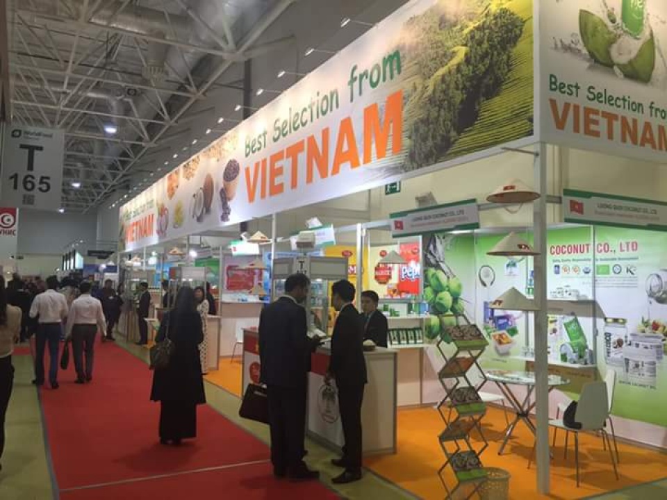 vietnamese products introduced at world food moscow 2017