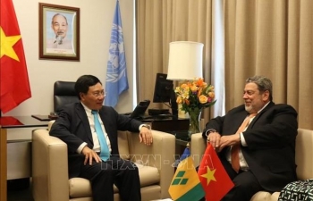 Deputy PM meets officials from countries at UNSC open debate