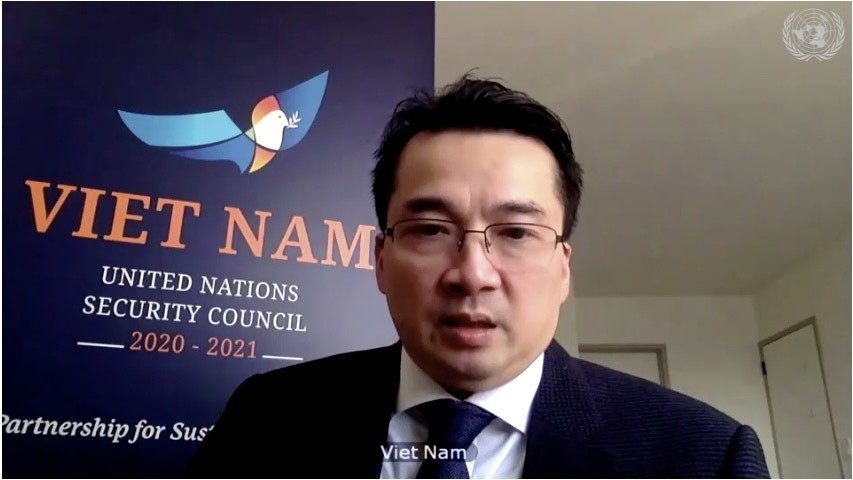 Đại sứ Phạm Hải Anh, Đại biện lâm thời của Việt Nam tại LHQ,