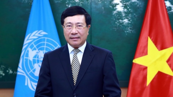 Deputy Prime Minister Pham Binh Minh sends message to 77th Session of UNESCAP