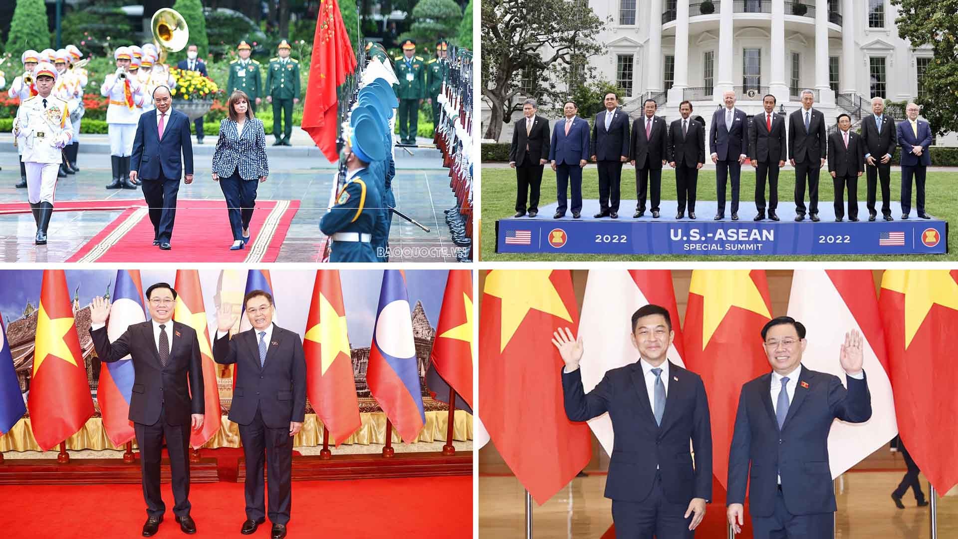 Review on external affairs: Greek President’s visit to Viet Nam, NA Chairman’s visit to Laos, deepening Strategic Partnership with Singapore