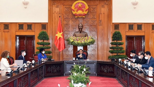 WB always contributes to Viet Nam’s socio-economic development: Prime Minister Pham Minh Chinh