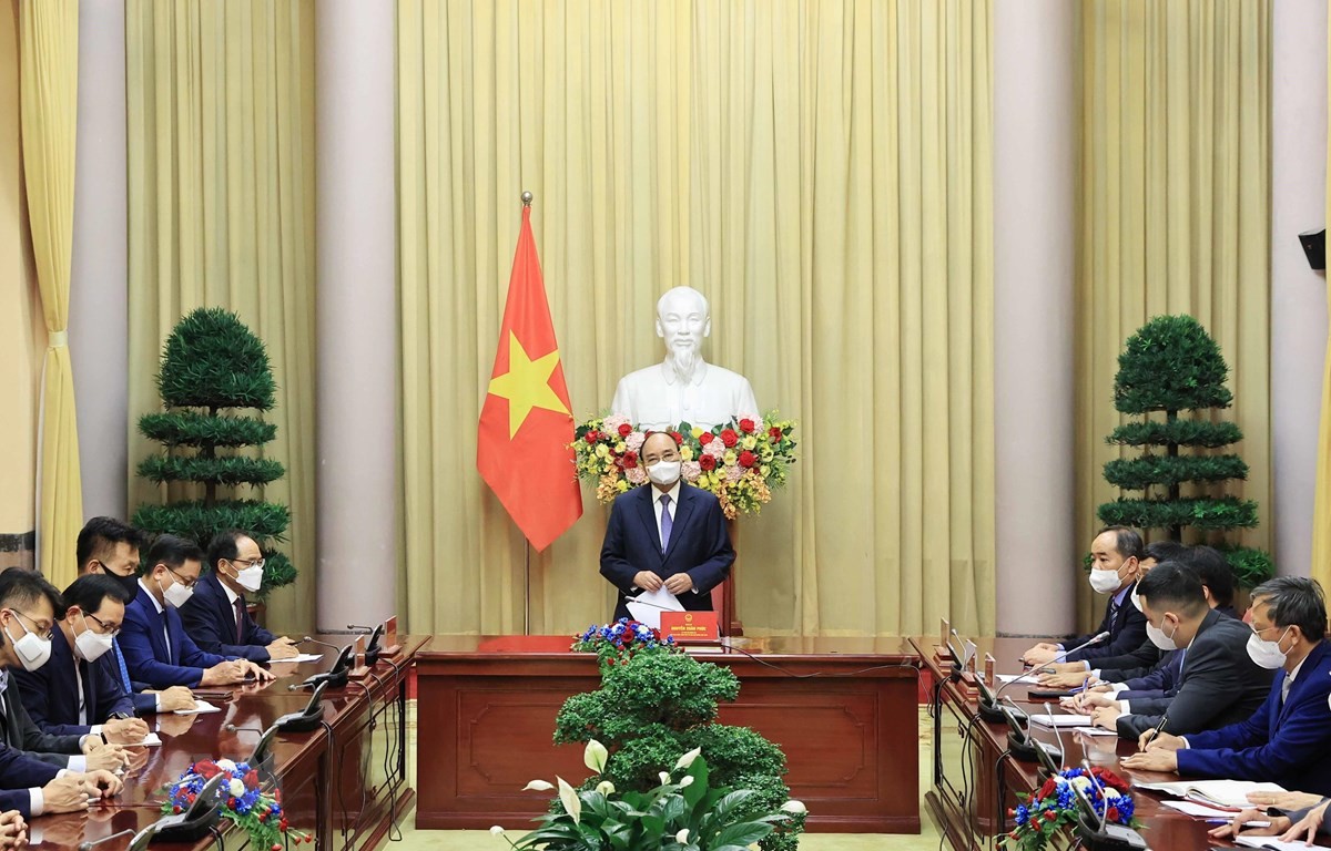 President Nguyen Xuan Phuc promises favourable conditions for RoK businesses