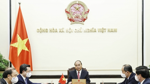 Vietnamese, Cuban Presidents discuss measures to further promote bilateral ties