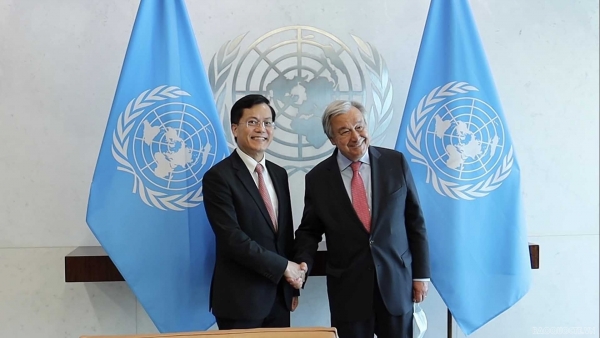 UN Secretary-General lauds Vietnam’s commitment to climate change response