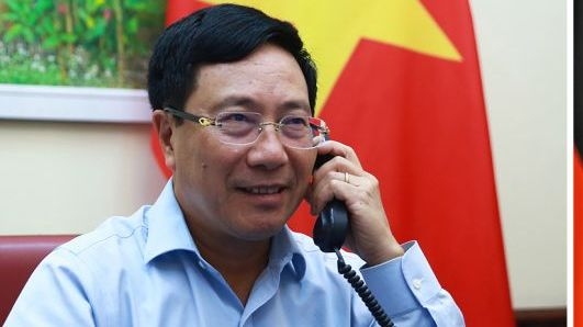 Vietnamese, German Foreign Ministers hold phone talks