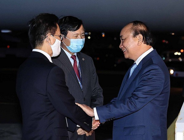 President Nguyen Xuan Phuc receives US friends in New York