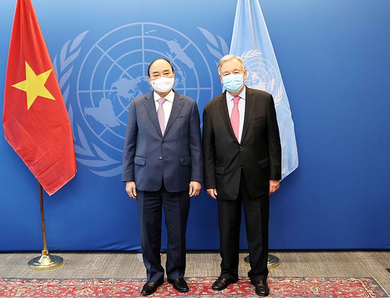 Viet Nam always backs UN’s central role: President Nguyen Xuan Phuc