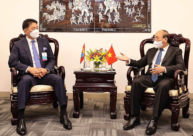 President Nguyen Xuan Phuc holds bilateral meetings with foreign leaders in New York