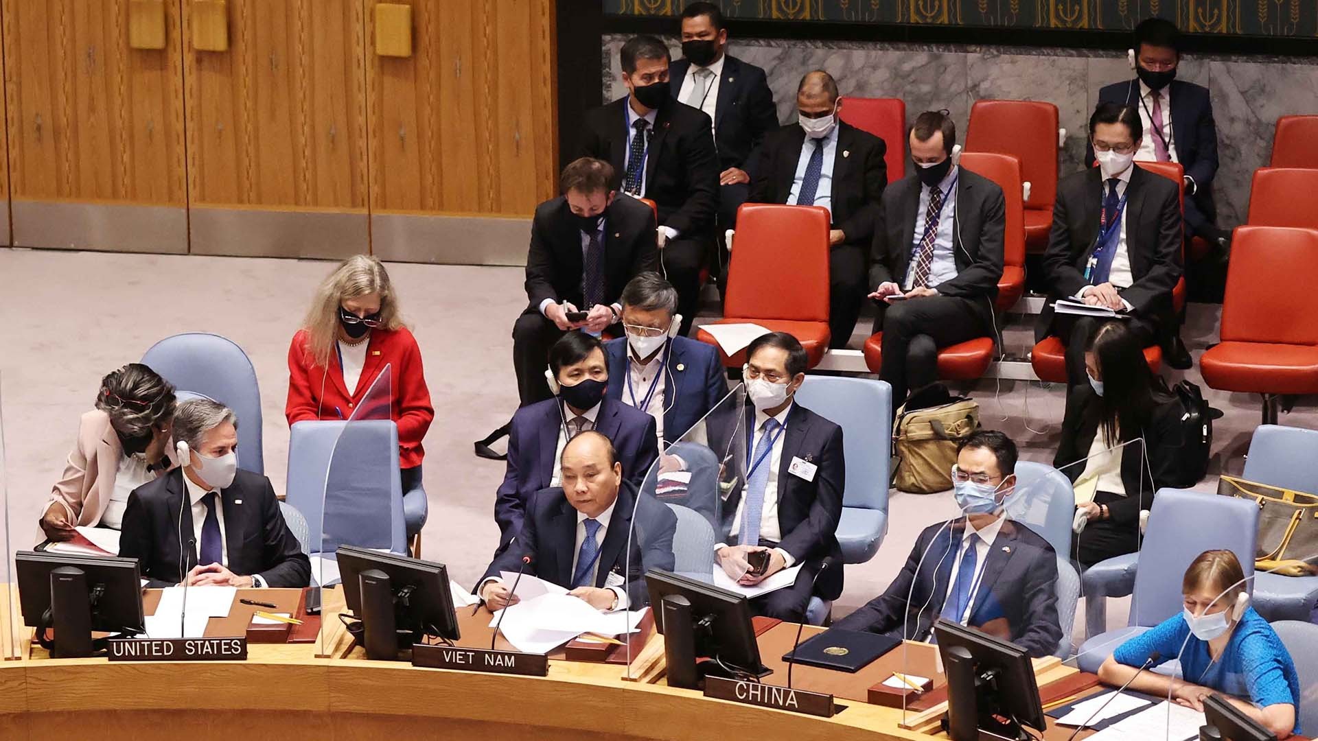 Statement by President Nguyen Xuan Phuc at high-level open debate of UNSC on climate security Statement by President Nguyen Xuan Phuc at high-level open debate of UNSC on climate security