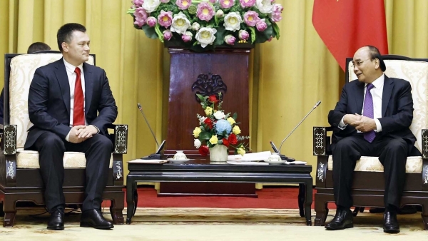 President Nguyen Xuan Phuc receives Russian Prosecutor General