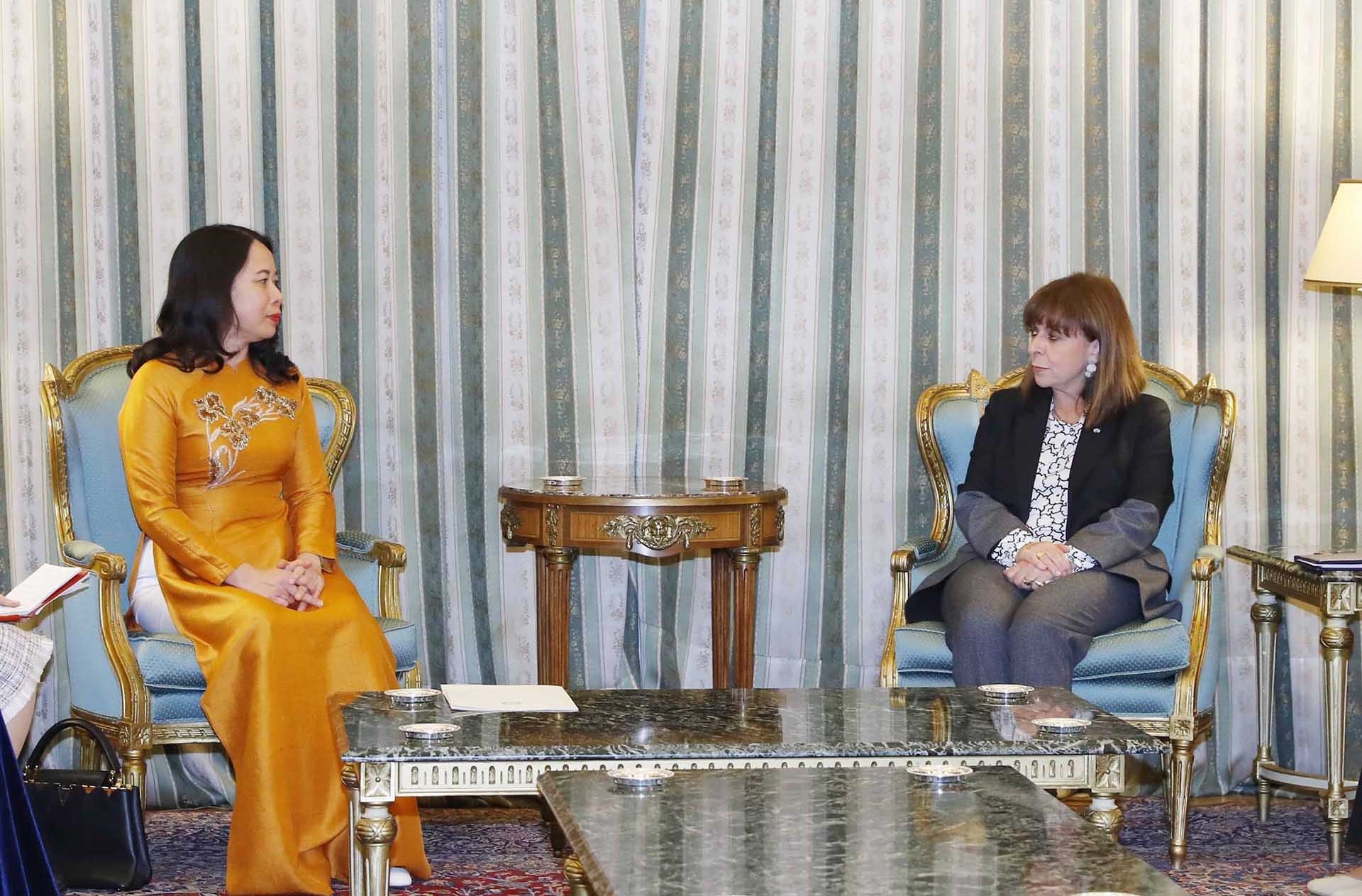 Vietnamese Vice President Vo Thi Anh Xuan pays official visit to Greece