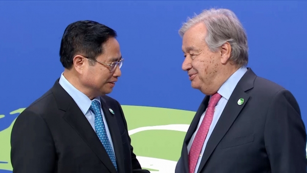 Prime Minister Pham Minh Chinh meets UN Secretary-General, leaders of some European countries