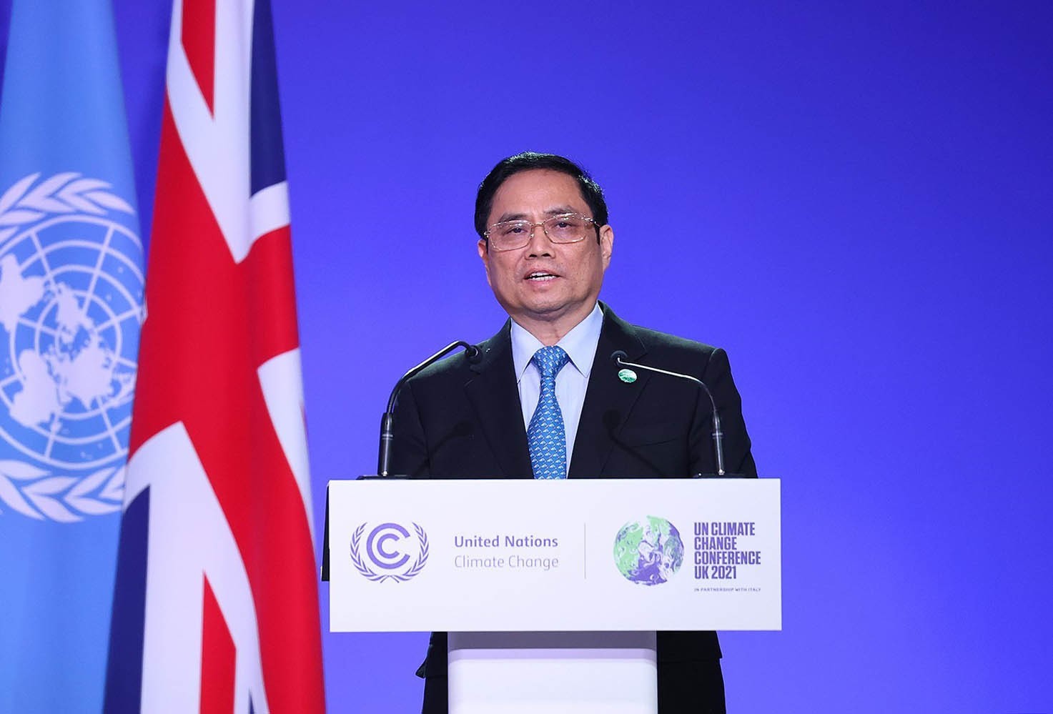 Prime Minister Pham Minh Chinh calls on nations to make commitments to reduce greenhouse emissions