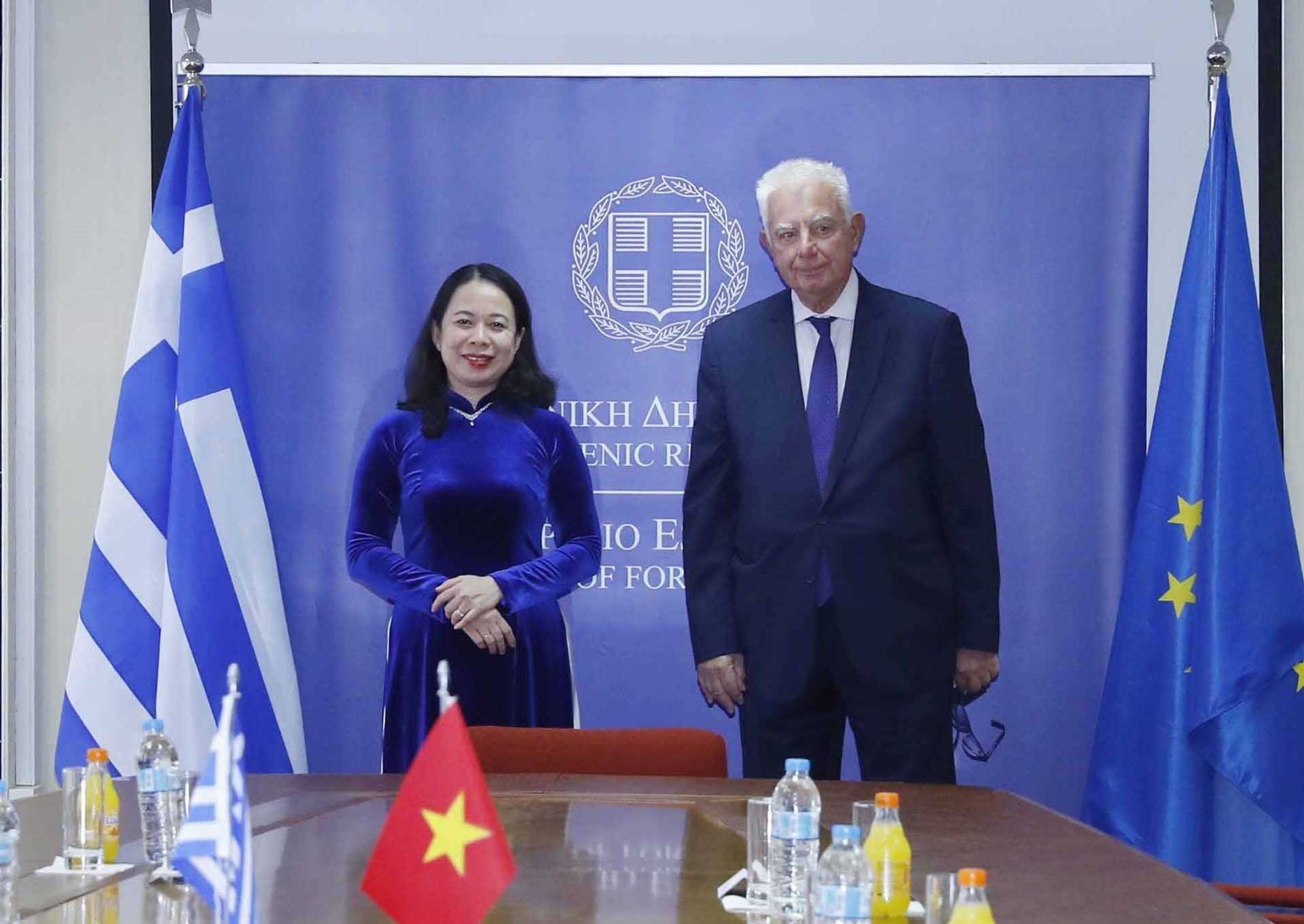 Vice President Vo Thi Anh Xuan wraps up visit to Greece