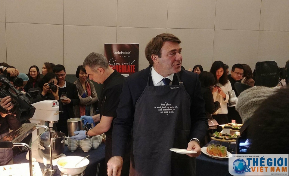 chef christoph pouls showcased belgian culinary in hanoi