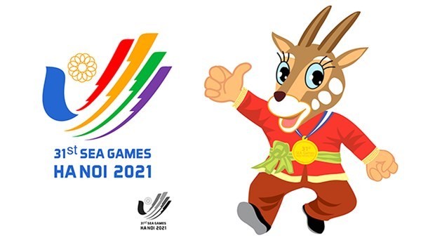The logo and mascot of SEA Games 31. (Photo: baochinhphu.vn)