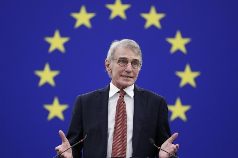 Top legislator extends condolences over passing of EU Parliament President