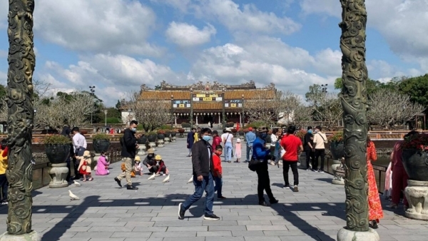 UNESCO-recognised Hue relic site attracts visitors on Lunar New Year’s Day