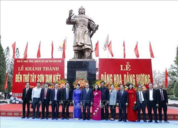 President Nguyen Xuan Phuc visit Binh Dinh province