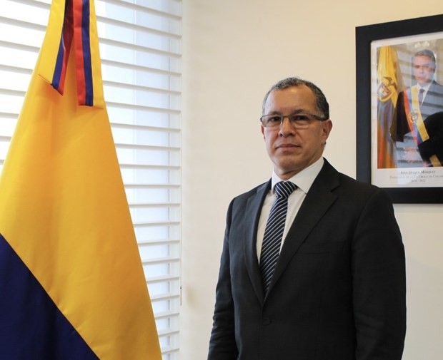 Colombian Ambassador to Vietnam Miguel Ángel Rodríguez Melo. (Source: VNA)