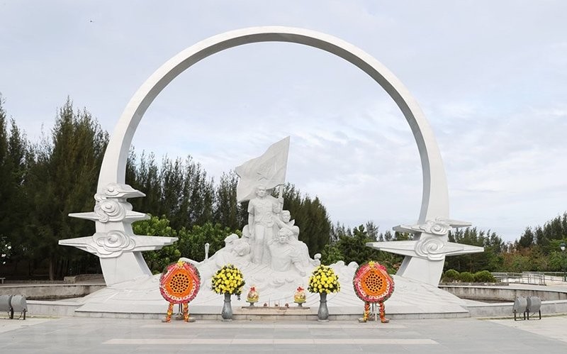 The Gac Ma soldiers’ memorial site. (Photo: VNA)