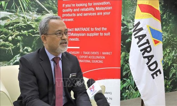 Malaysia External Trade Development Corporation (MATRADE) Director of ASEAN and Oceania Raja Badrulnizam Raja Kamalzaman. (Photo: VNA)