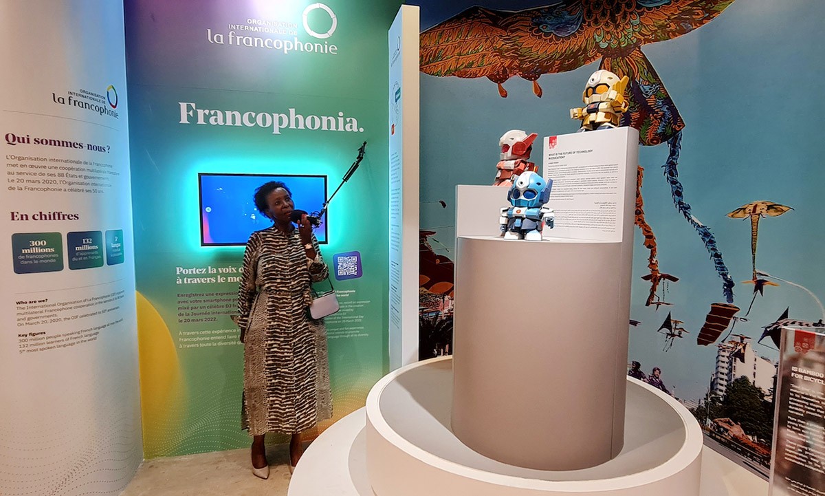 Francophonie Secretary General visited Francophonie space in Việt Nam Pavilion at Việt Nam Pavilion in Expo 2020, Dubai.