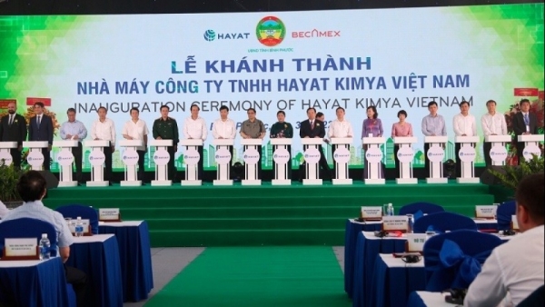 Turkey-invested baby diaper factory inaugurated in Binh Phuoc
