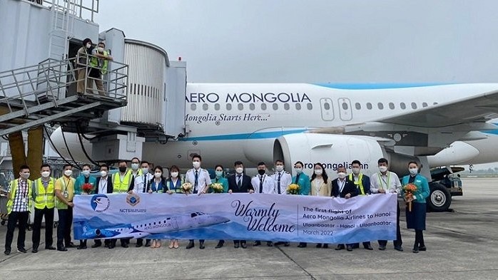 Flight carries first Mongolian visitors to Viet Nam since COVID-19 outbreak