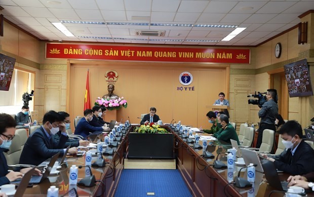 An overview of the Health Ministry's meeting on April 4 (Photo: VNA)