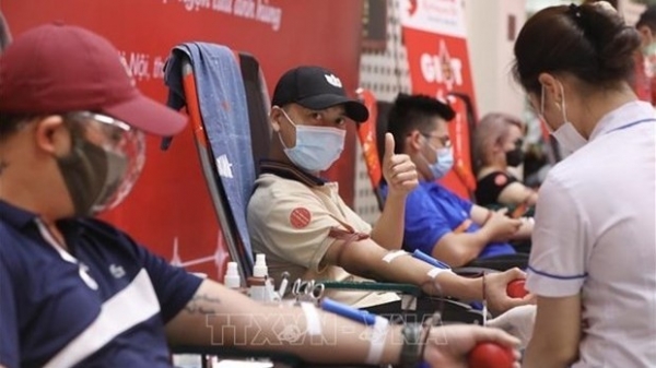 Voluntary blood donation a popular movement in Viet Nam
