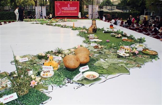 Viet Nam’s food map created from dishes of 63 localities. (Photo: VNA)