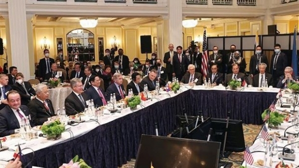ASEAN leaders meet with US business community