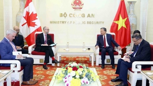 Vietnam-Canada to promote security cooperation