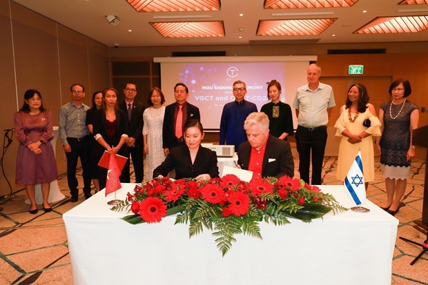 Vietnam’s CT Group opens its representative office in Tel Aviv, Israel on June 19. The opening ceremony sees two memoranda of understanding signed between CT Group and Israeli corporations. (Photo: VNA)