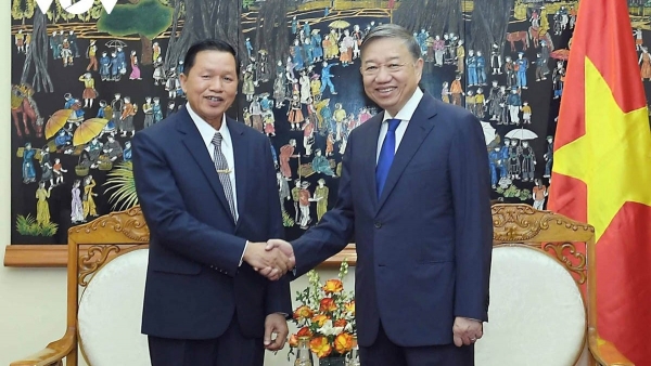 Vietnam, Laos foster security cooperation
