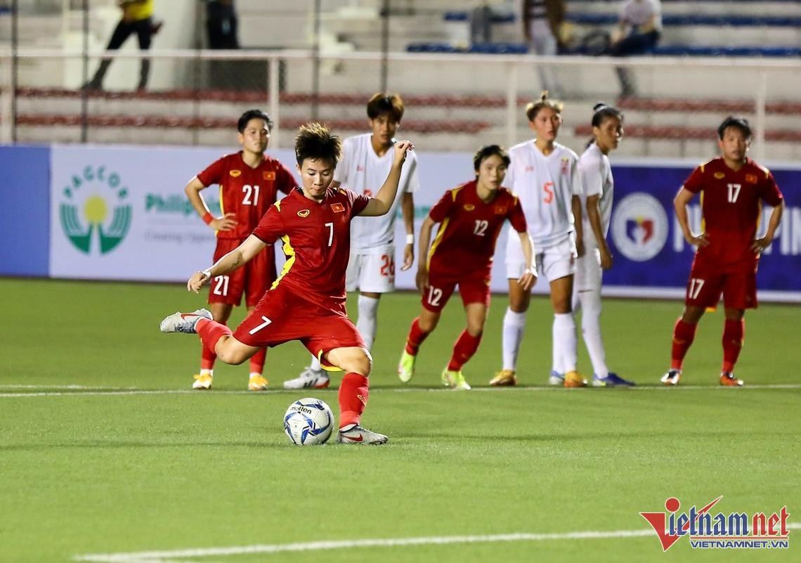 Vietnam to face Philippines in Women’s AFF Cup semi-finals. (Photo: Vietnamnet)